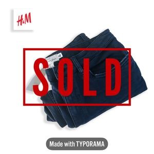 H&M Blue pants